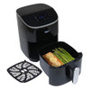 Total Chef Aerogrill Air Fryer 5 Quart Non-Stick Frying Basket - Black New