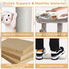 Pawstory Cat Tree Cat Tower Sisal Scratching Post for Indoor Cats B09FZ9ZV55 New