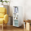 PACHIRA E-Commerce Wooden Storage Cubes, 3 Tier, B08X67R572 - White New