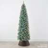 Best Choice Products 6ft Blue Spruce Pencil Christmas Tree, B0CJ623892 -Green New