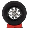 RECPRO RV CAMPER LEVELING KIT WITH CURVED LEVELERS AND WHEEL CHOCKS 2 PACK - RED
