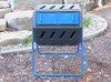 FCMP Outdoor IM4000-DD Dual Chamber Tumbling Composter Double Doors - Blue New