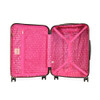 JUICY COUTURE CASSANDRA 3 PIECE LUGGAGE SET WITH SPINNER WHEELS - BLUSH