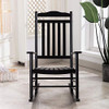 BplusZ Patio Rocking Chair Outdoor Furniture Comfy Rocker B08TTM4NLR - Black New