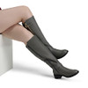 DREAM PAIRS Women's Knee High Riding Boots,Grey,12 New
