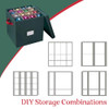 ELF STOR ORNAMENT STORAGE BOX- 12” (L) x 12” (W) x 12” (H) - 83-DT5022 - GREEN