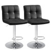 Yapamar Counter Height Barstools with Square Seat - B0FHWQR4NZ - Black New