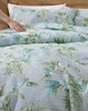 TOMMY BAHAMA FLORAL ENCHANTMENT REVERSIBLE 3-PIECE KING DUVET - LIGHT BLUE/AQUA
