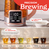 GOURMIA ELECTRIC GLASS KETTLE 1.7L DIGITAL DISPLAY GDK-2365 - PEACH