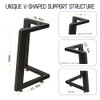 ADYLEGS Metal Table Legs 71 cm V Shape Black for Dining Table & Desk New