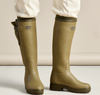 LE CHAMEAU 1927 LE CHAMEAU LADIES VIERZONORD NEOPRENE - SIZE: 9 - ICONIC GREEN New