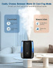 Grelife 5L Ultrasonic Warm and Cool Mist Top Fill Air Vaporizer 5L - Black New