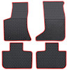 Ucaskin Custom Fit Floor Mats Chrysler 300 AWD Dodge Charger AWD - Red New