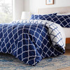 LINENSPA All Season Hypoallergenic Down Alternative Microfiber Comforter Twin New