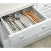 mDesign Wire Cabinet Organizer Storage Bins Baskets - 4 Pack - Satin New