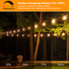 2-Pack Dimmable LED Outdoor String Lights New New