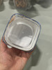 GENERIC 0.5L FOOD STORAGE CONTAINER WITH WHITE LID - CLEAR,WHITE