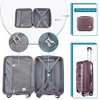 Somago 20" Carry On Luggage and 14" Mini Cosmetic Cases Travel YKK Zipper New
