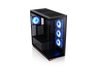 Thermaltake Stage 500 TG ARGB; Mid Tower Chassis; Wood Trim Base; 4mm Curved