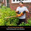 LAWNMASTER CORDLESS HEDGE TRIMMER 24V MAX, TOOL ONLY - ORANGE
