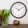 La Crosse Technology 14 in. L X 14 in. W Wall Clock Glass/Plastic B00FYUSEN6 New