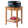 Winsome Studio End Table/Printer Stand with Drawer 29" B000NPOSPK - Honey New