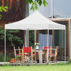 OUTDOOR BASIC 10X10 FT OUTDOOR GAZEBO - WHITE