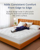 Viscosoft Copper Infused Pillow Top Mattress Pad Twin XL 750 GSM Fill - NEW New