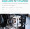 New Alternator Fit Cadillac Escalade Chevy Avalanche Tahoe GMC Sierra Yukon New