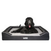 Luxe Dog Bed by Wag Quad Layer Technology with Memory Foam Orthopedic Foam Gray New