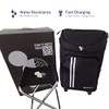 Parks Bag - Leak-Proof Soft Sided Insulated Trolly Cooler Backpack with Wheels New