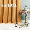 RYB HOME Gold Velvet Curtains Wide 52" Long 63" Marigold 2 Panels - B08THBQ9NF New