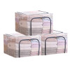 Clothes Storage Bag 110L Large Capacity Organizer (3 Pack) B0916XX25P - Gray New