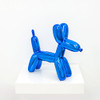 Made By Humans Balloon Sausage Dog Piggy Bank With High-Gloss Finish - Blue New