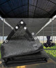 90% Black Shade Cloth 10ft x 16ft Heavy Duty Mesh Tarp with Grommets New