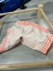 PAOPO PET HAMMOCK PINK WHITE PLAID 19" BY 19" - PINK/WHITE