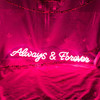 Neon Sign Always and Forever-Personalized Home LED Neon Light Signs B09VGM66P7