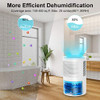 LONOVE LARGE 68 OZ(2000ML) DEHUMIDIFIER - WHITE