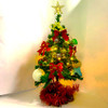 2 Ft Pink Christmas Tree - 24 Inch Tabletop Artificial Christmas Tree New