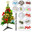 2 Ft Pink Christmas Tree - 24 Inch Tabletop Artificial Christmas Tree New