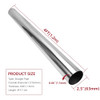 Smileracing 2.5'' OD (63mm) T-304 Stainless Steel Exhaust Pipe Tubing 4ft Long New