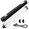 OIIBO UVB REPTILE LIGHT 2PCS HO T5 10.0 UVB FIXTURE KIT - BLACK