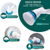 Sticque Rechargeable Electric Spin Scrubber 360 Cordless Cleaning Brush - Blue