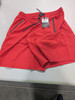 JUMP START MEN'S PERFORMANCE TRAINING SHORTS WITH ZIPPER POCKETS - SIZE: S - RED New