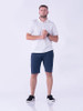 BARN SWALLOW NEW YORK MEN'S CHINO SHORTS - SIZE: MEN L - NAVY