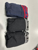 KELTEX MENS BOXER BRIEFS 3 PACK COTTON BLEND UNDERWEAR - 2XL - BLUE/BLACK/BLACK New