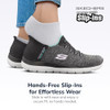149937W Skechers Women Summits Dazzling Haze Sneaker, Black/Turquoise, Size 5W