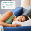 Sleep Innovations Memory Foam Contour Pillow Standard Size B0029LHHRC - White New