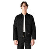 Dickies Mens Lined Eisenhower Jacket, Black, 5X New