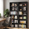 Vongrasig 71”H Tall Bookshelf 6-Tier Bookcase Display Bookshelves - Black New